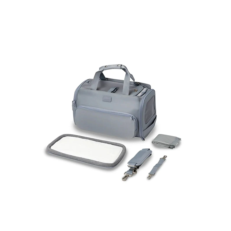 Luxury CPS Certified Pet Carrier Airline Approved Expandable Foldable Comfortable Soft-Sided Dog Carrier Pet Travel Bag
