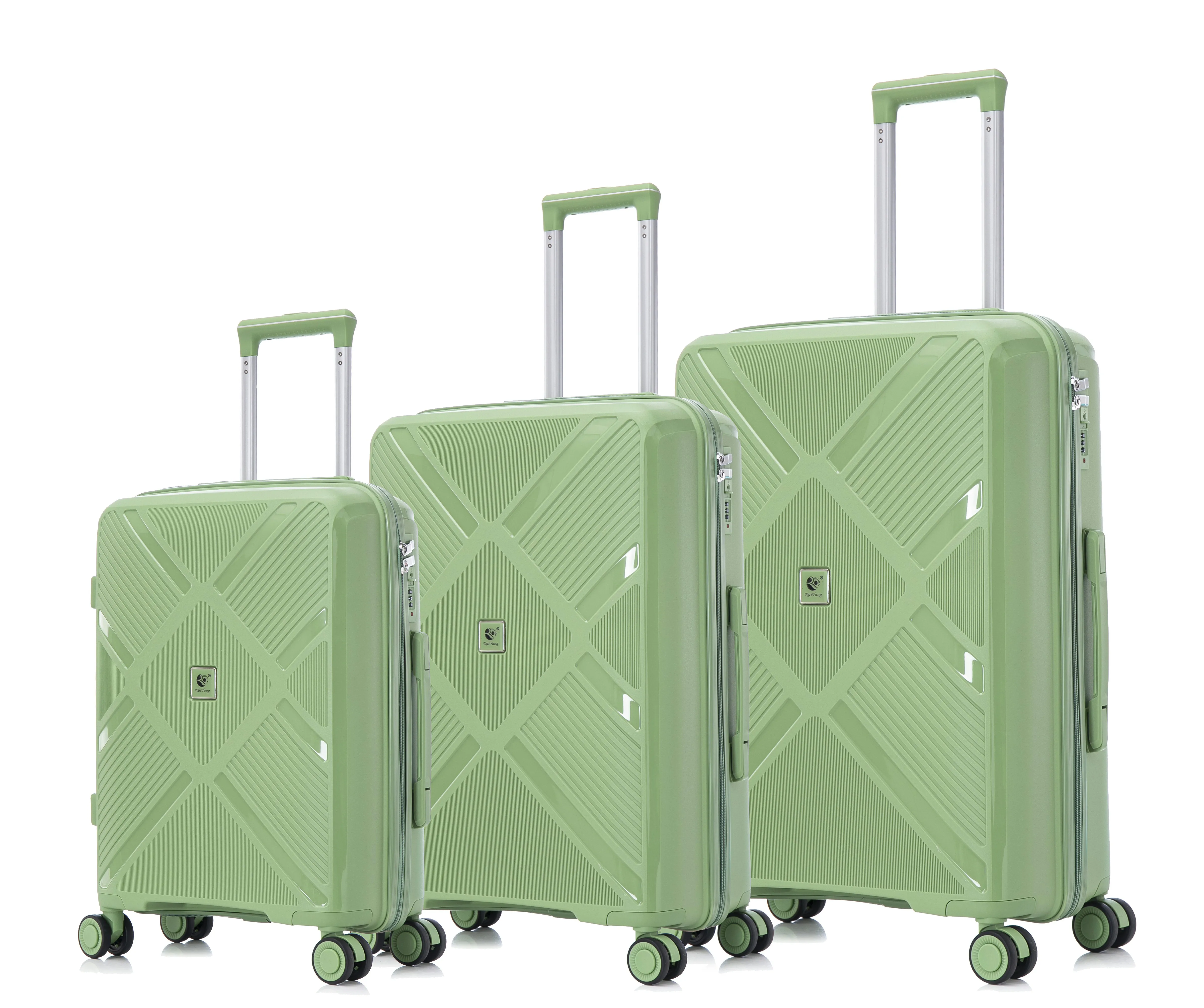 High Quality PP Travel Bag Luggage Sets  Super hot sale PP 3 set suitcase