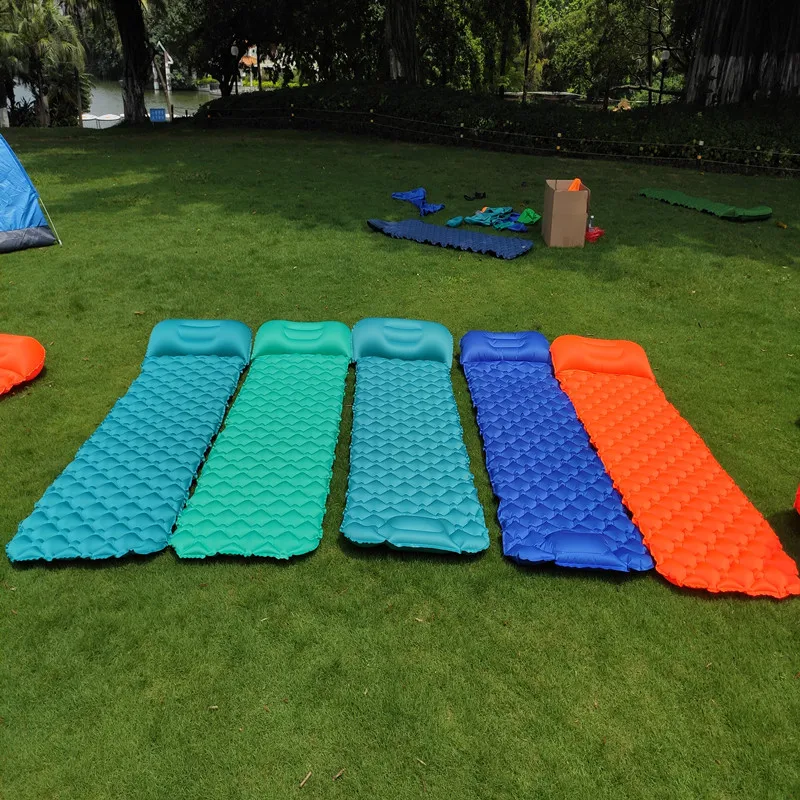 Wholesale Camping Mattress Closed Cell Ultralight Inflatable Camping Pad For Hiking Outdoor Activities