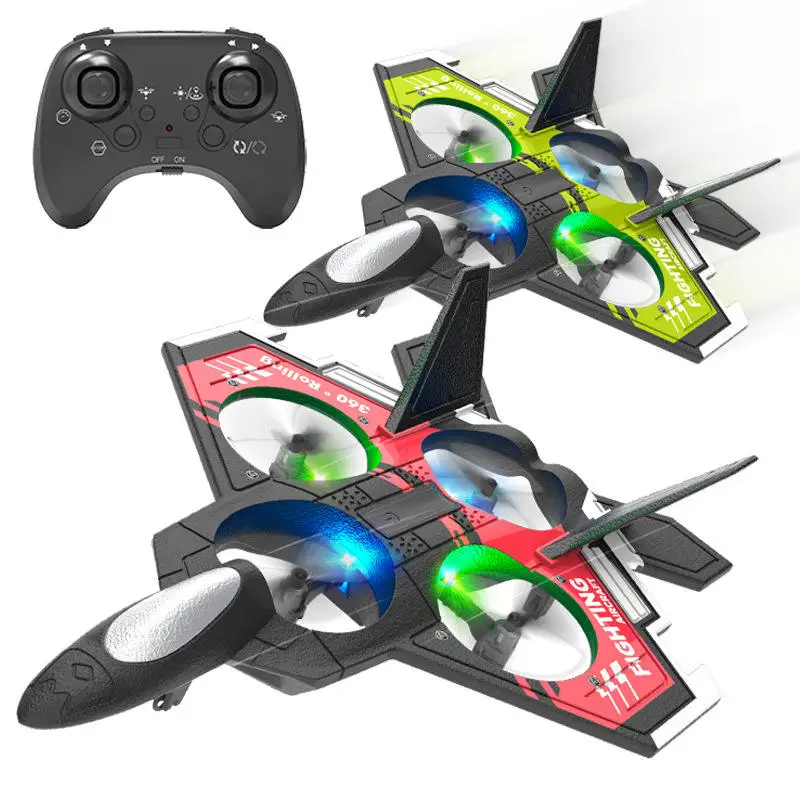 S98 RC Fighter Model Airplane Electric Toy Model Flight Stunt Airplane Remote Control 14CH Foam Airplane Boys Flying Toys