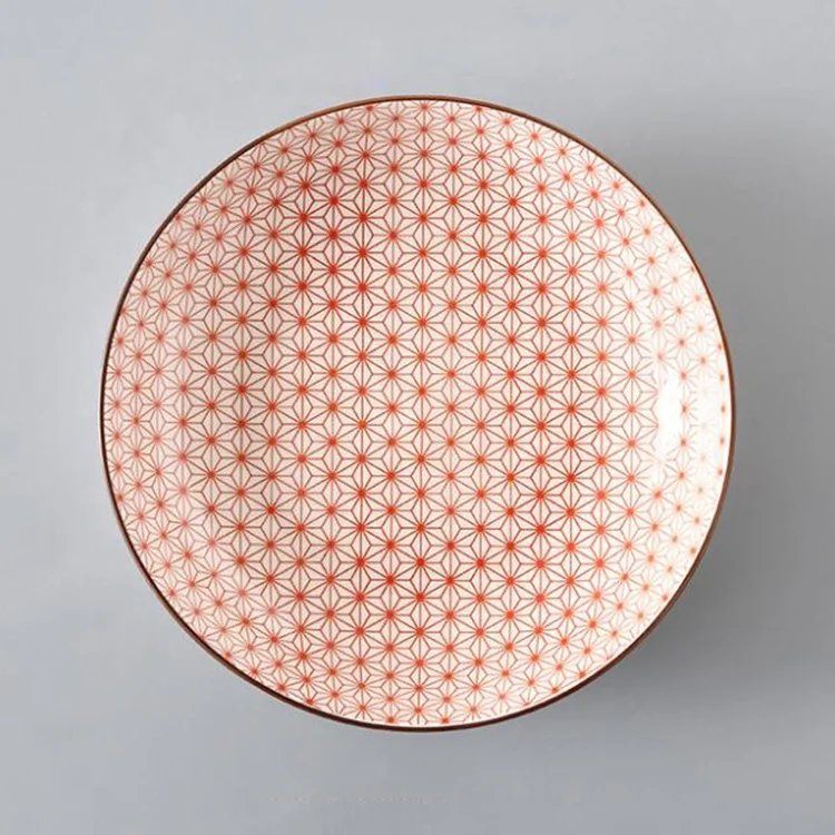 
wholesale ceramic white dinner plate 
