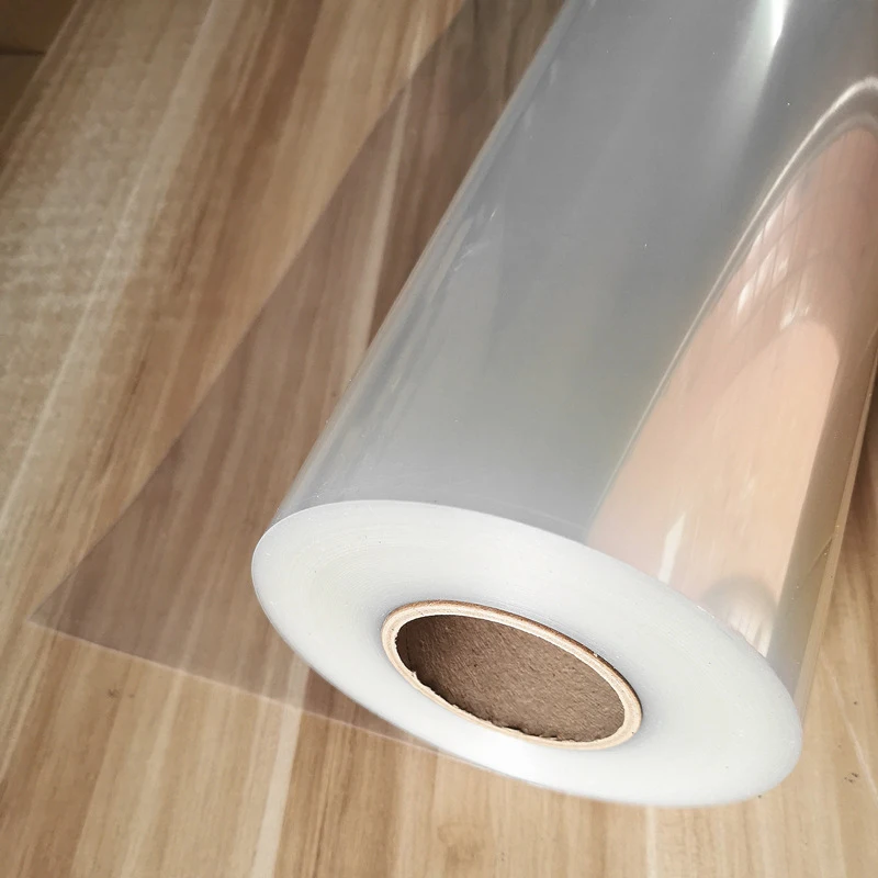 High Quality Super Clear Transparent Optical Crystal PET Plastic Film Optically Clear Adhesive Poster Materials Wholesale Supply