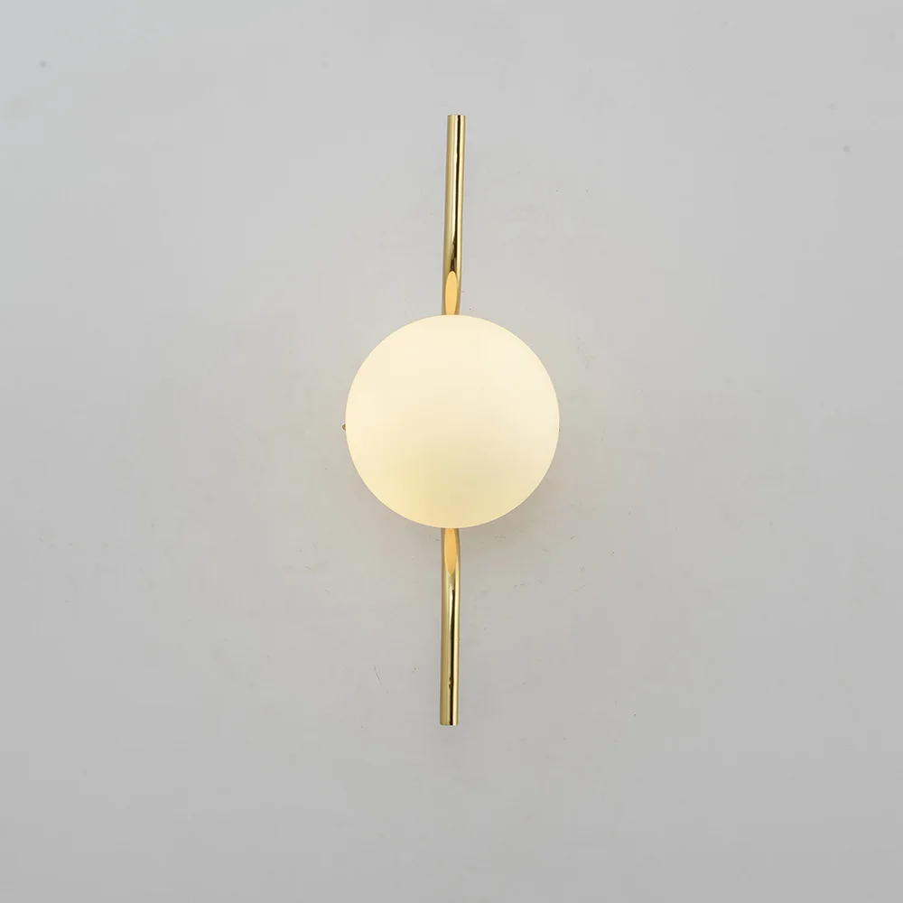Modern Gold Wall Sconce Lighting Retro Vintage Copper Wall Lamp Design Wall Decor Light For Bedroom Hotel