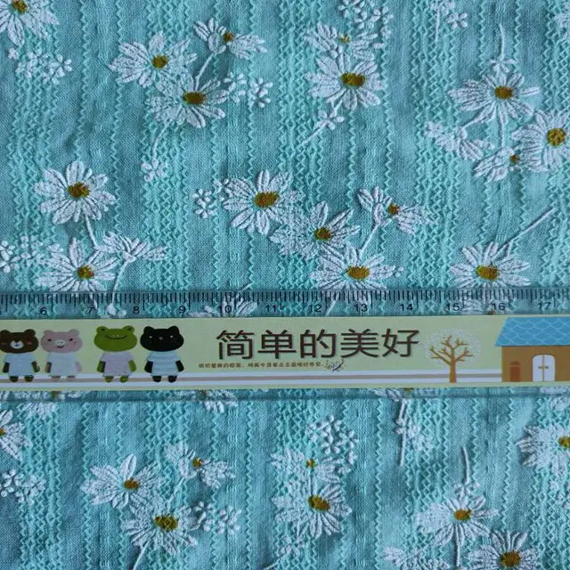 100% хлопок, жаккардовая ткань с 3D принтом для женской и детской одежды, платья и т. д.