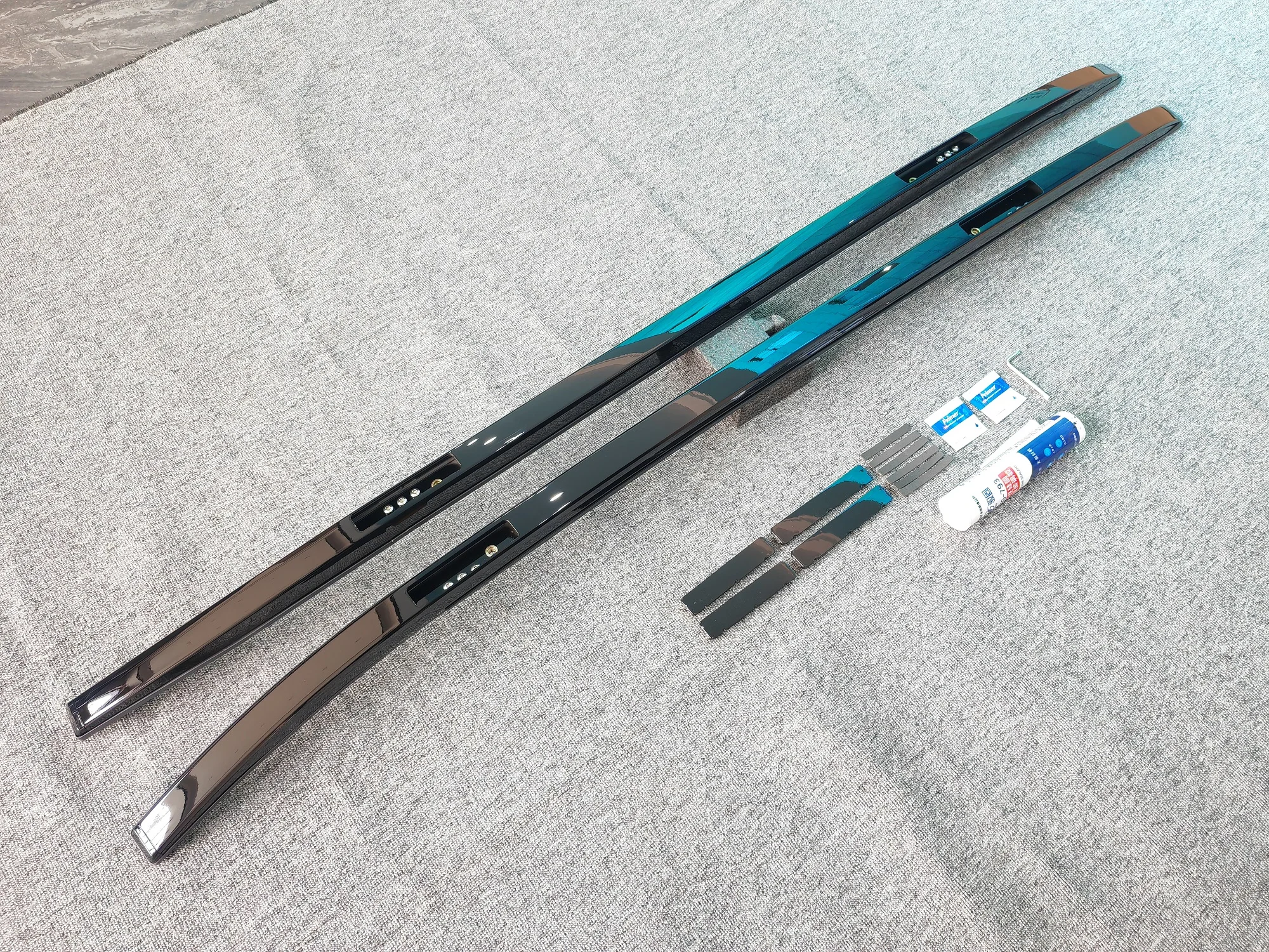 Aluminum Side Bars Rails Roof Rack Luggage Carrier For Toyota RAV4 2019 2020 2021 2022 2023 2024