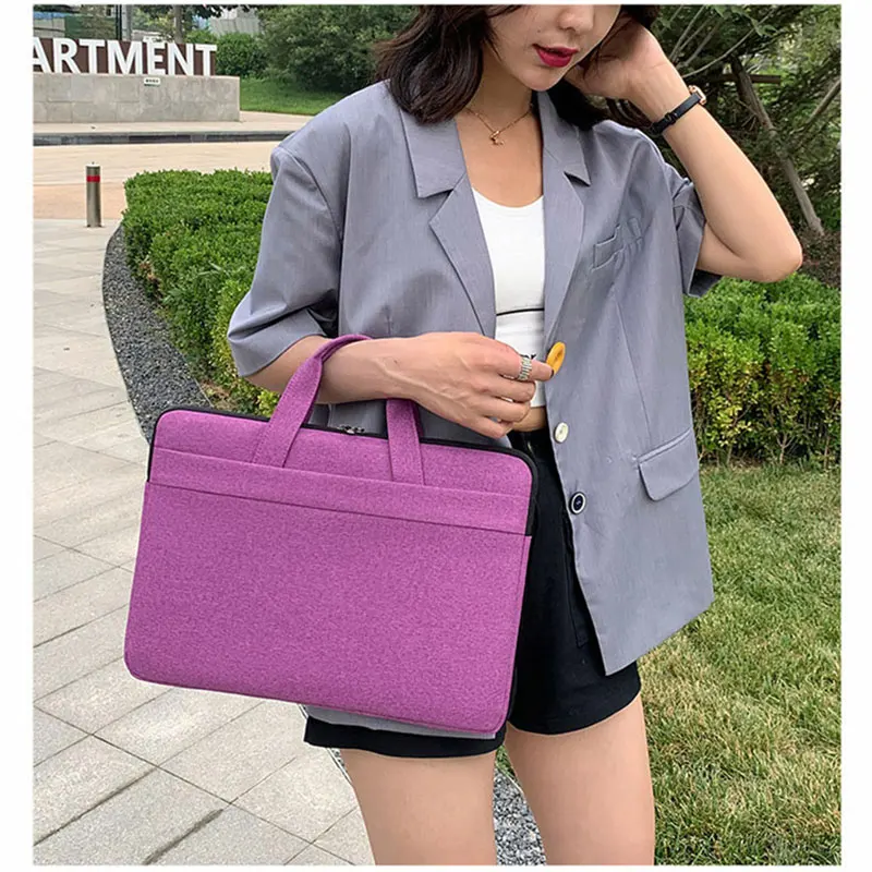 Custom High Quality Simple Laptop Sleeve Bags with Zipper for 13 14 15 17 Inch Laptop Case Bags