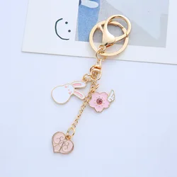 Turbo Led Kawaii Lighter Tassel Metal Car Designer Custom Keychain Ring Keychains Wholesale Charm Luxury