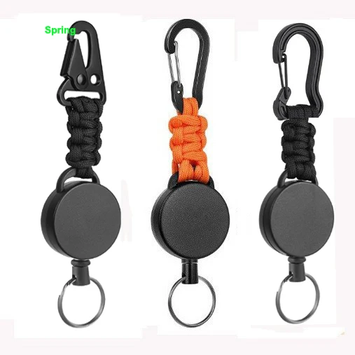 Custom Retractable Clip ID Badge Pull Reel Holders Retractable ID Name Badge Reel  ID Card Holder School Teaching+Office+Home