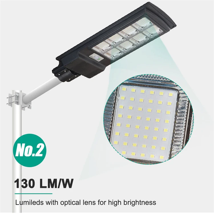 Освещение для парковки круга 30K Soalr Watt Power Smd High Lumen Led 300W солнечные уличные