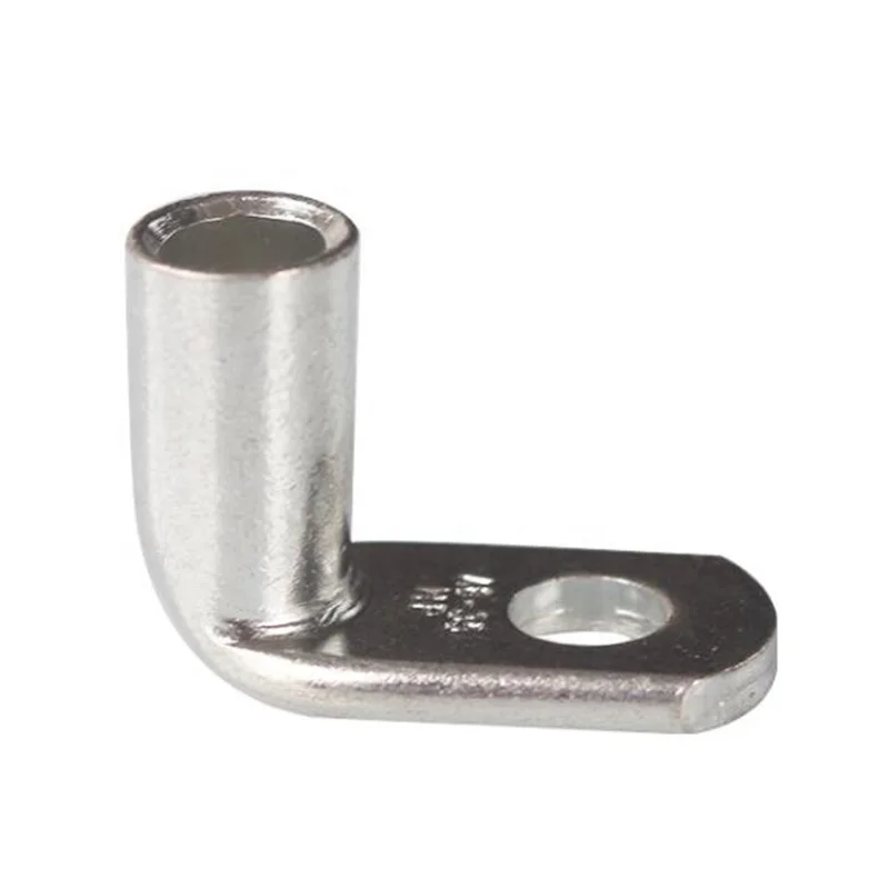 90 Degree Terminal/ 90 Degree Cable Lugs /90 Degree Angle Battery End Terminal Tinned Copper Cable Lugs