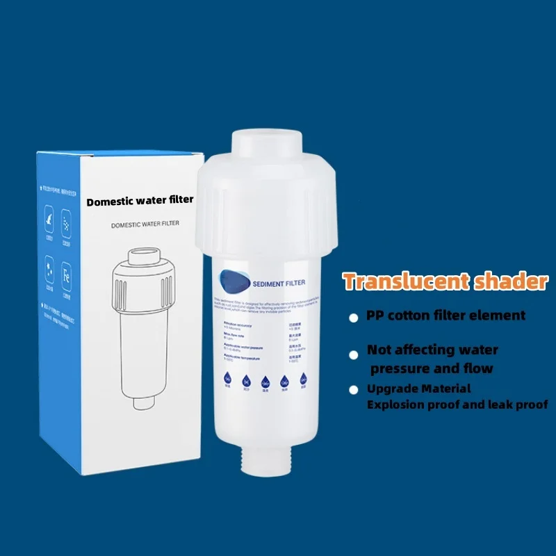 Clean scale and remove residual chlorine to protect the washing machine water purifier