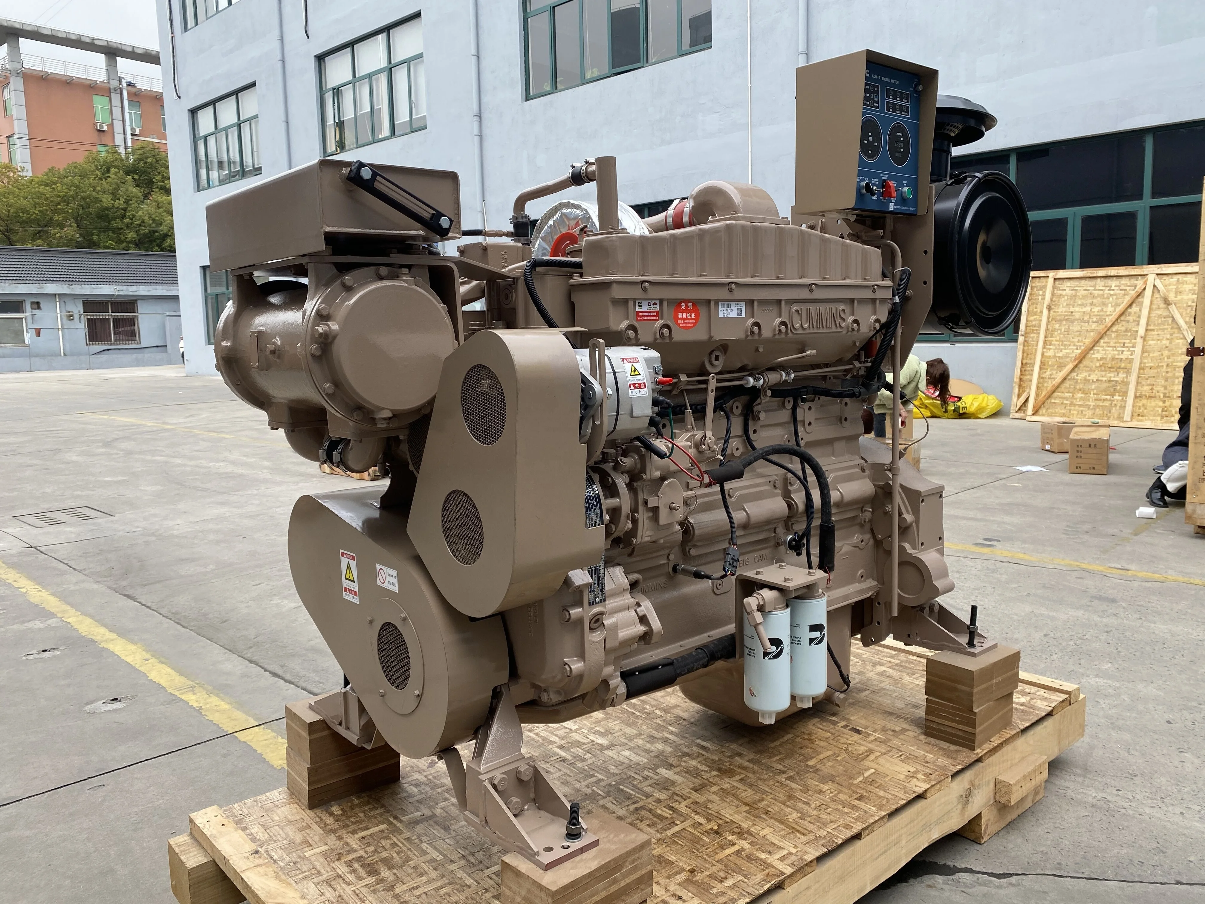 Comparative price SCDC NTA855 series 4 stroke 6 cylinder 350hp marine diesel engine NTA855-M350 for ship for sale