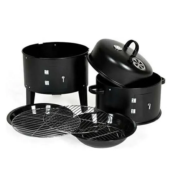 3 IN 1 Multifunction Charcoal BBQ Smoker Grill