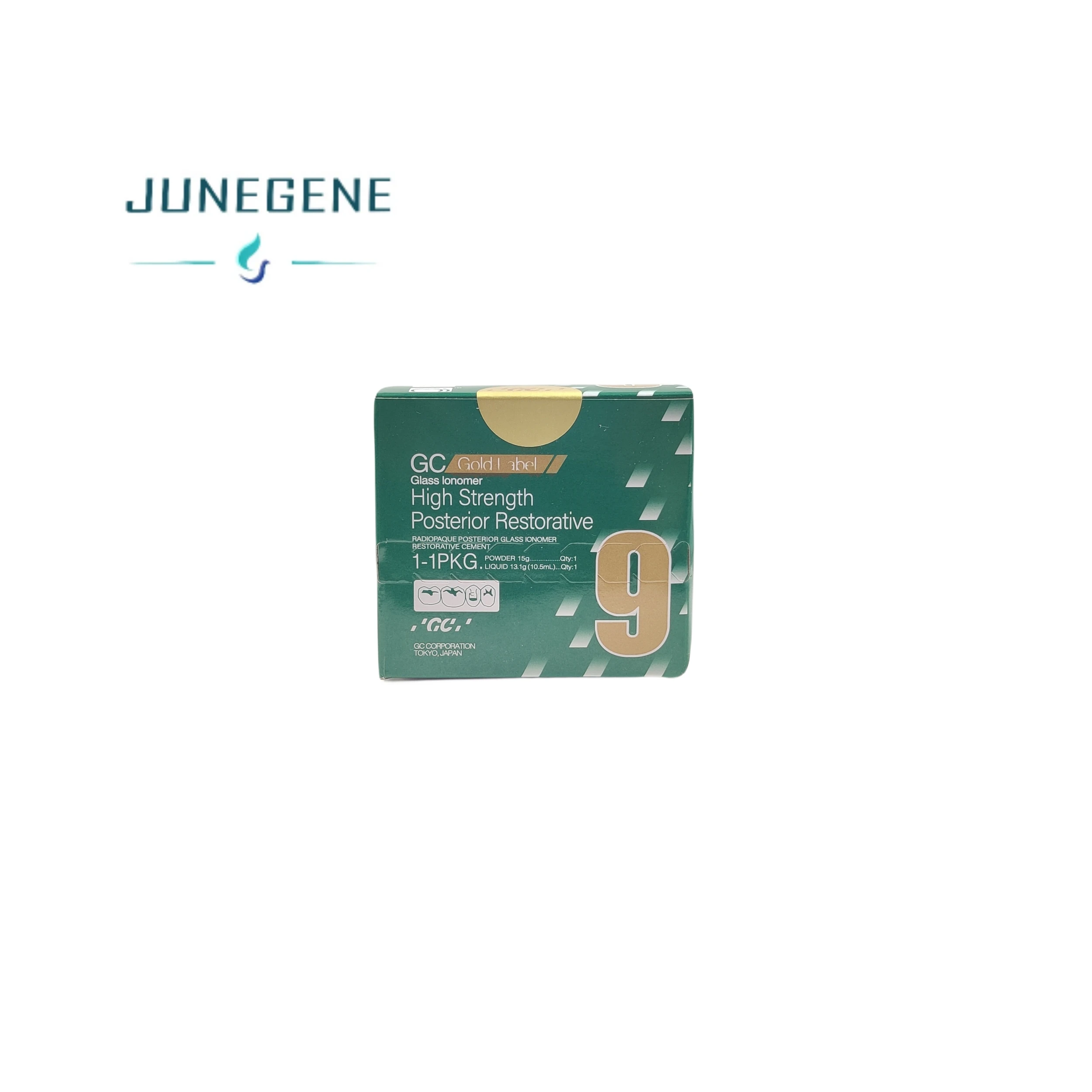 Medical Dentistry High quality GC-9 Gold Standard Dental Glass ion Valve mixture, a premium dental filling material