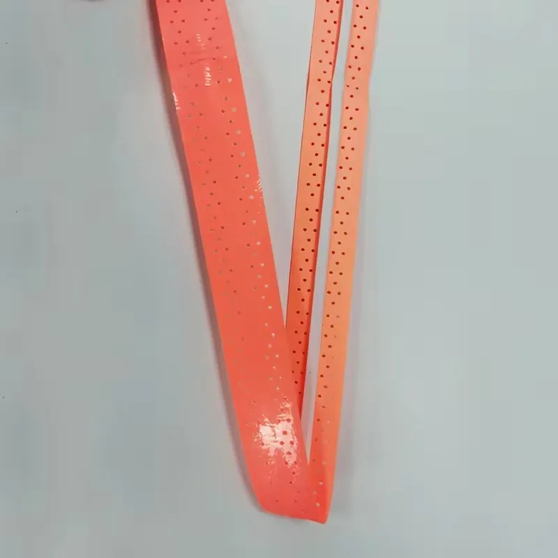 High Quality Anti Slip Perforated Keel Grip Tennis Badminton Overgrips Oem Service Wholesale