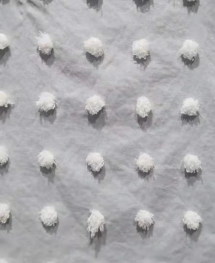 luxury and comfortable soft touch 100% polyester whclipping and carving Chiffon cutting fabric for bedding linen