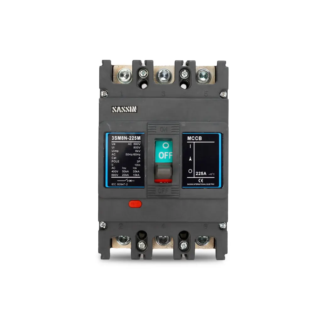 3SM8N--600 Best Brand China Custom Ac Dc 10 Amp 30A 32A 40A 100A MCCB
