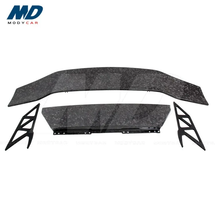 Dmc Style Forged Carbon Fiber Rear Spoiler For 2014-2017 Lambo Huracan Lp610-4 Lp580-2