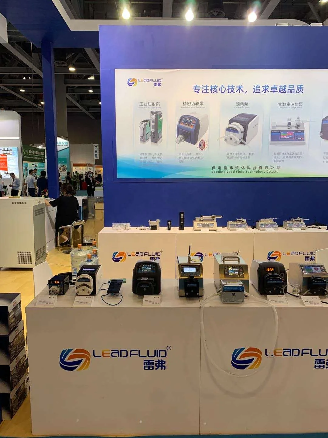 lead fluid dual channel peristaltic pump large torque Peristaltic Pump BT100S-1 with YZ15 heads flow:1700ml per min