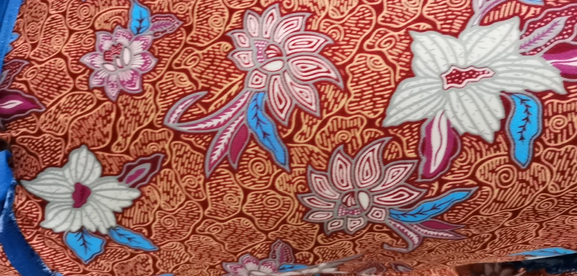 Африканский Саронг Стиль полиэстер микрофибра индонезийский батик ткань