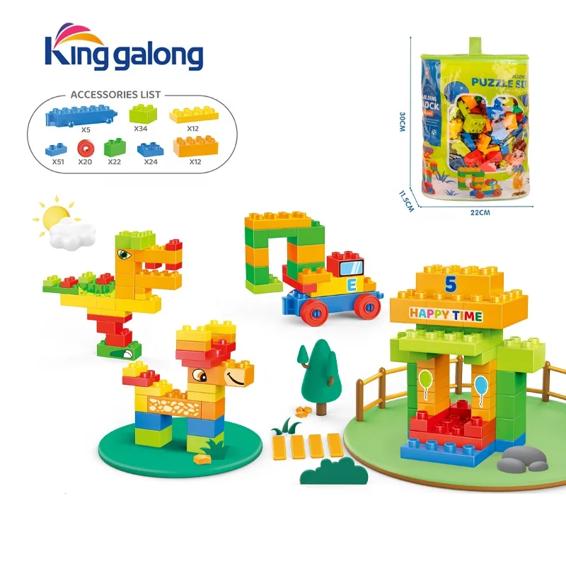 boys girls kids diy building blocks bricks 3d abs plastic building block set kids educational toys building blocks 180pcs