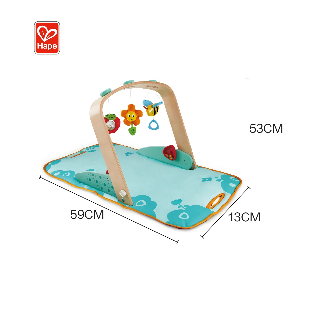 Activity Soft Mat Baby Play Gym Toys Play Mats Wooden Baby Gym With Hanging