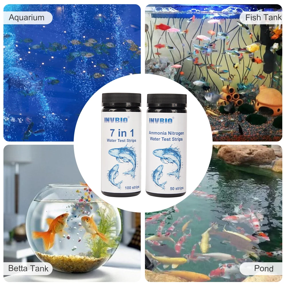 ammonia water test fish tank lead strip