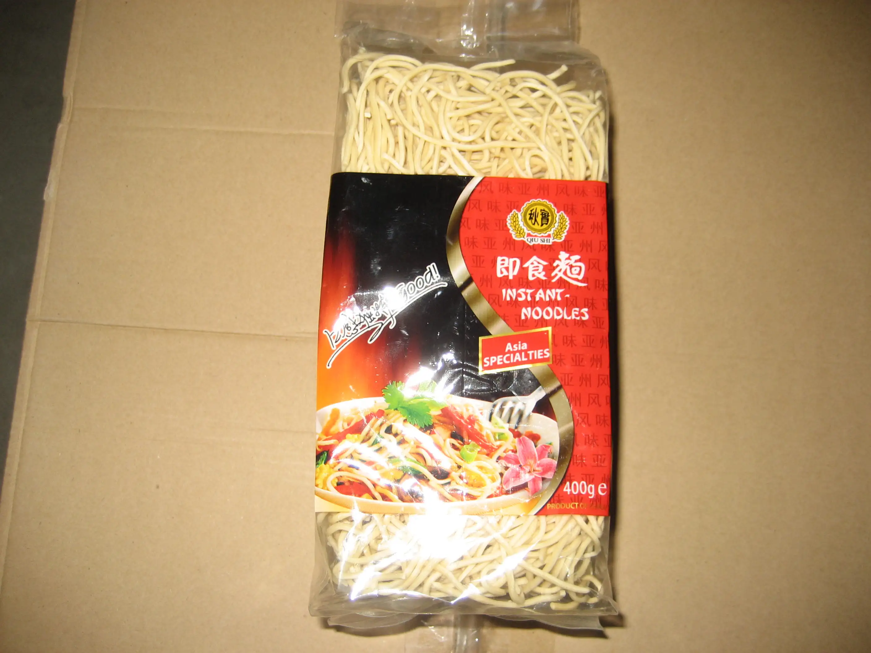 
Low-fat and Good Taste Instant Egg Noodles with 400g*50bag 