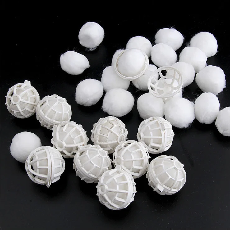 2024 white Magic Bio Balls Nitration Ball Aquarium Fish Tank Filter Media Water Purification Filter Material