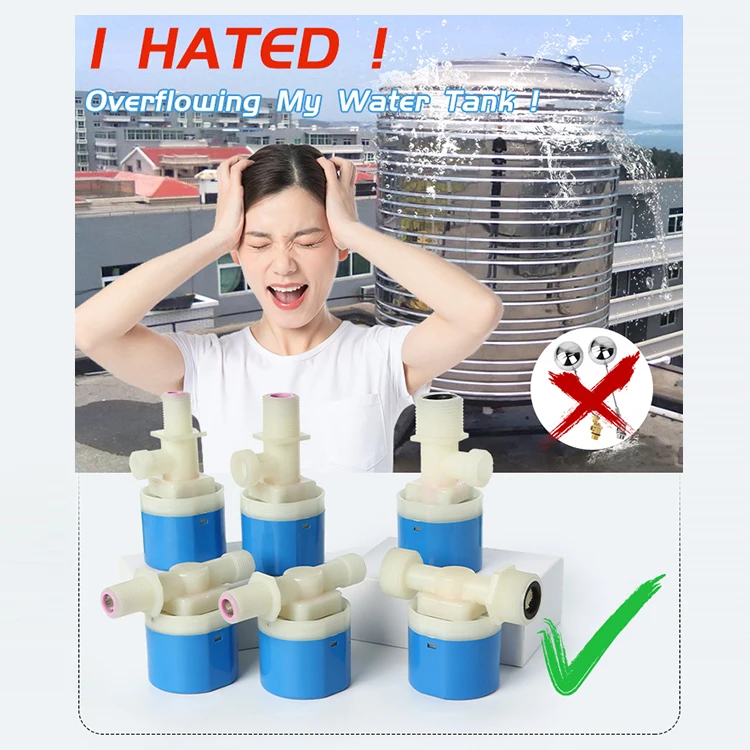 New Product Automatic Water Replenishment PVC Water Level Control Float Valve