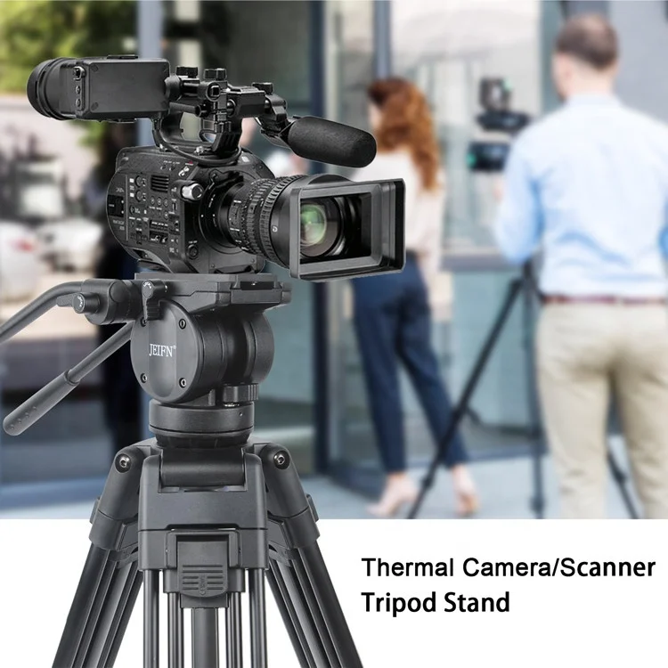 VT590 Professional Fluid Head Heavy Duty Video Tripod Camcorder Tripod Stand