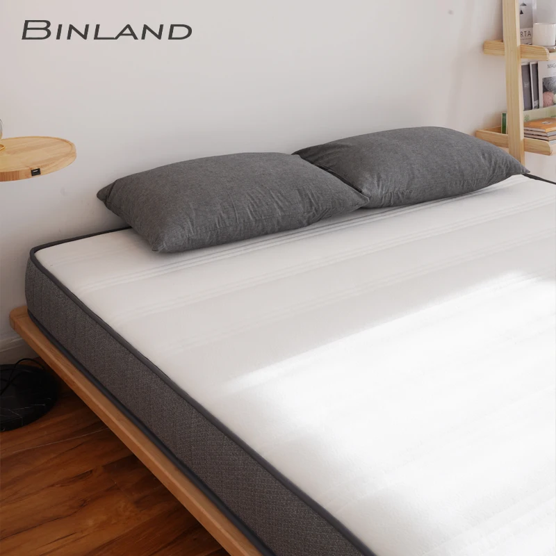 Fireproof UK standard comfortable bed soft bonnell Spring mattress gel memory foam cheap price