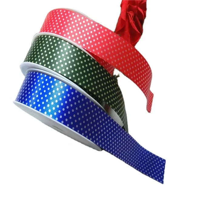 printing plastic ribbon for Christmas