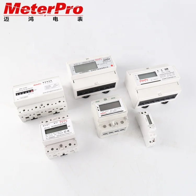 Three phase smart digital counter multi meter energy meter MODBUS-RTU