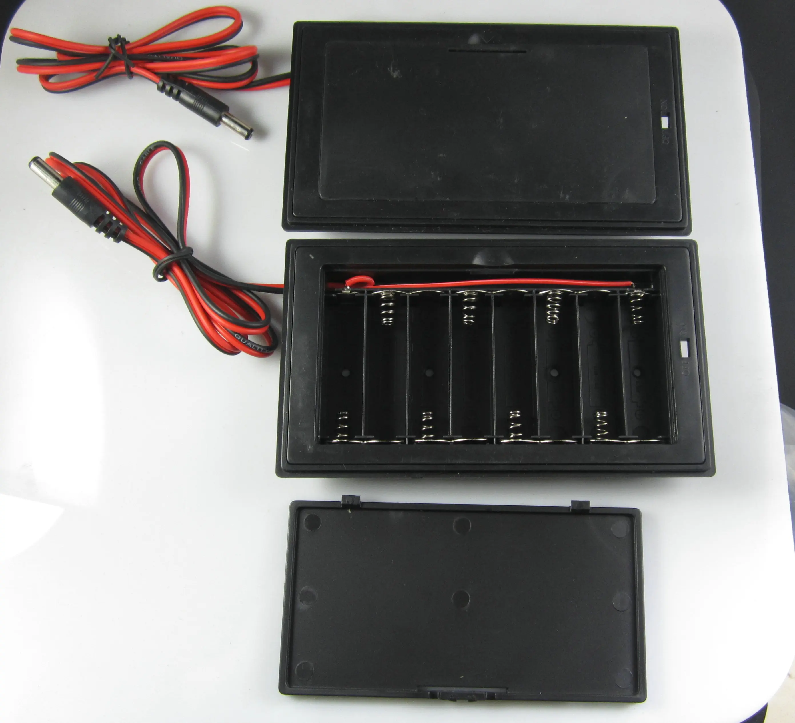 back to back 3.7V 26650 18650  3 2 AA  AAA battery holder for toy