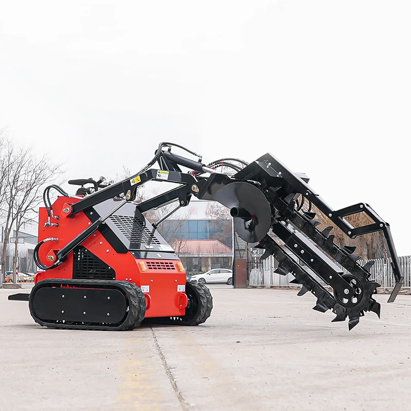 Free Shipping Euro 5 CE EPA Multi functional skid steer loader mini skid steer loader for sale