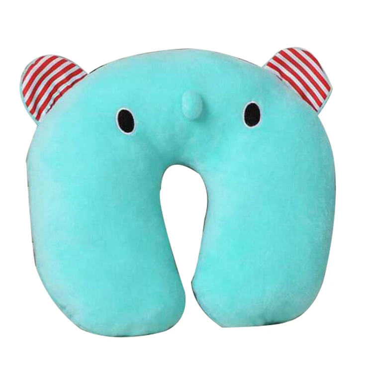 Wholesale Funny Korean Kids U Shape Memory Foam Travel Neck Pillow With Logo