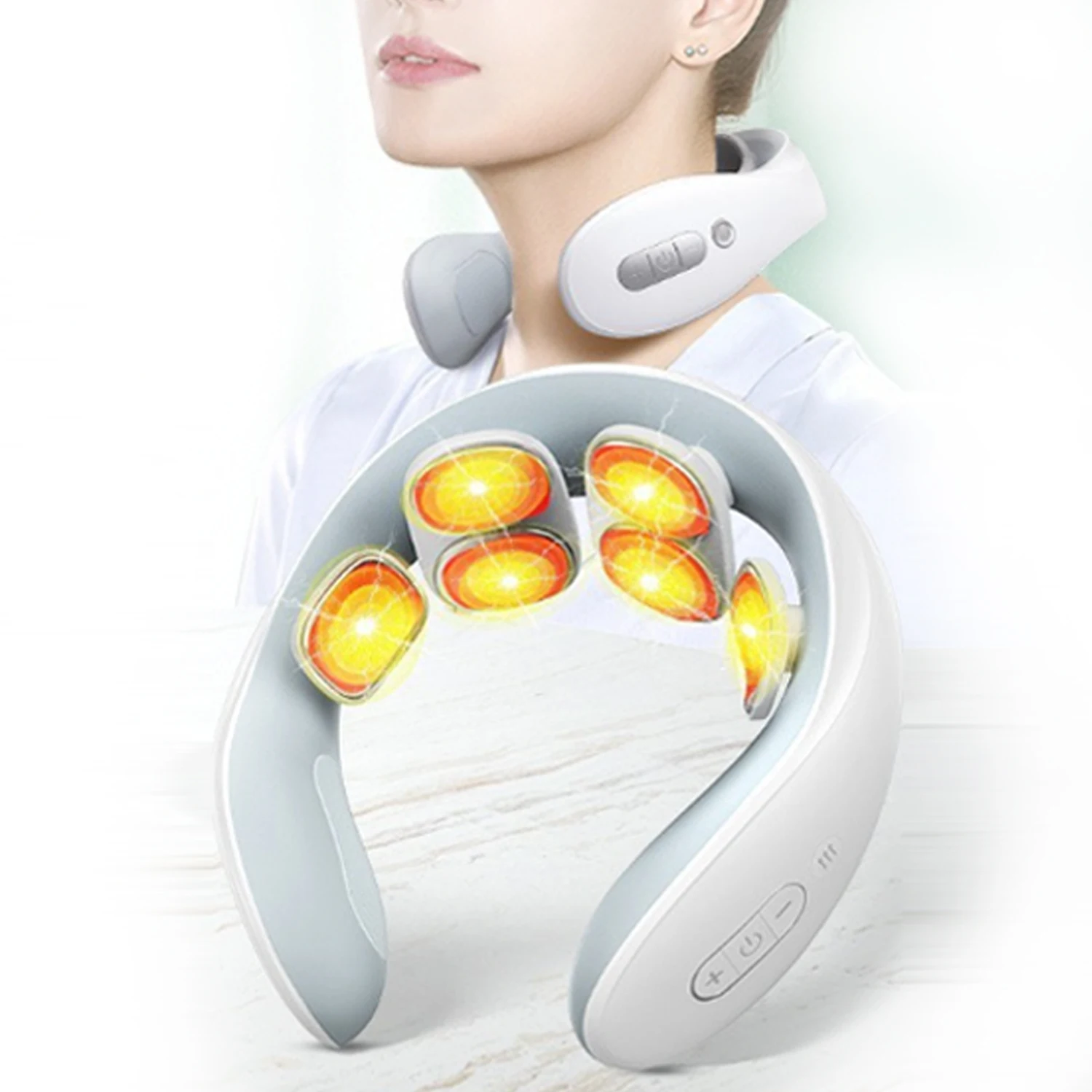 6 массажер для шеи кулон для шеи профессиональный массажер для шеи массажер
