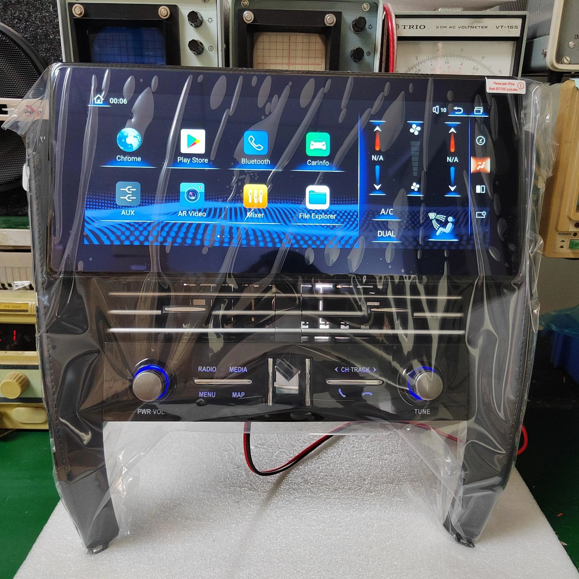 UPSZTEC 12 3 дюймовый синий луч большой сенсорный экран система Android Специальный DVD GPS автомобильный видеоплеер для Toyota Alphard 30 Vellfire