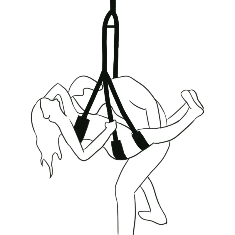 SM Sex Position Love Strong Swing Sex furniture Auxiliary tool prop Fantasy Yoga Erotic toy