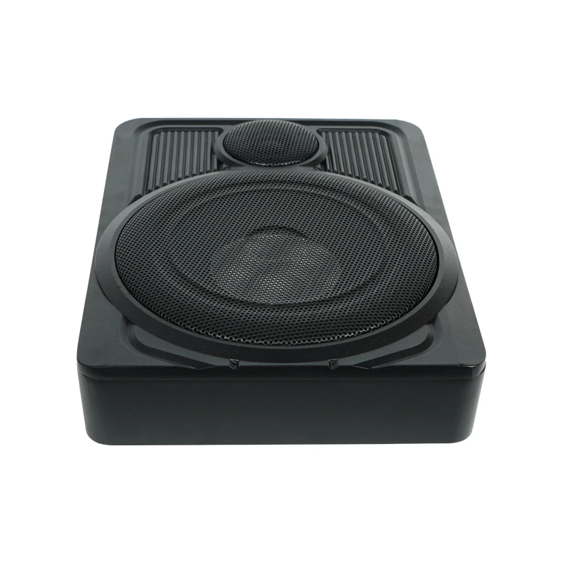 Hot Selling factory price 10 Inch flat subwoofer high power under Super Thin Under Seat Audio Car Subwoofer