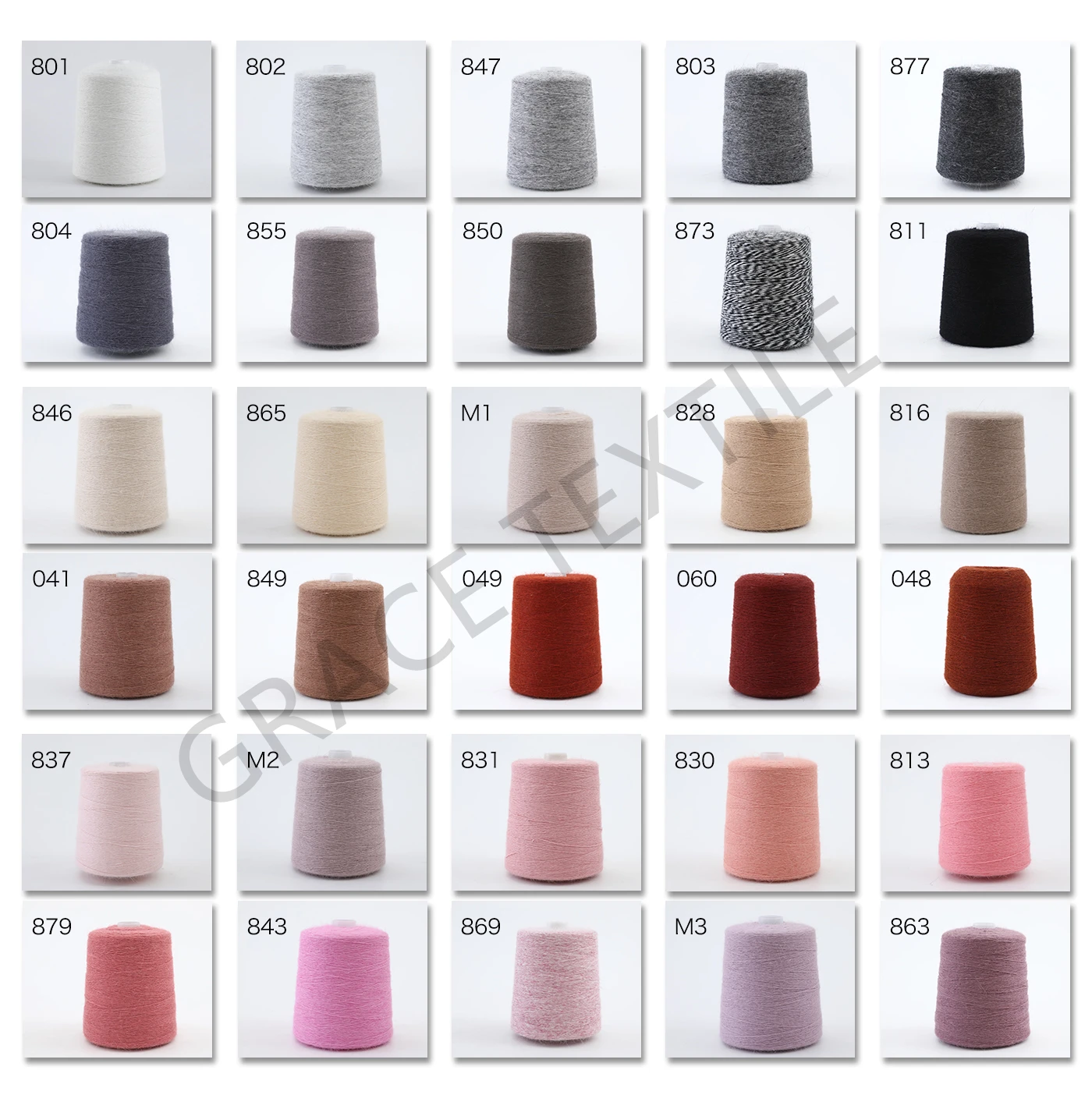 Russia Popular 60%Mink Yarn Ball Yarn Angora Yarn For Hand Knitting