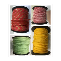 Low Price Strengh 16mm Customized Bearing Rope Braided Polyester High Toughness Cord Rope