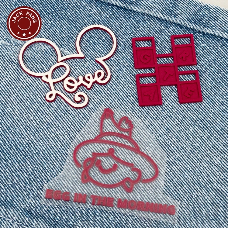 Custom 3D Raised Effect Brand Logo 3D Rubber Silicone Heat Transfer Marvel Sticker Digital Photo Print By Heat Transfer Sticker