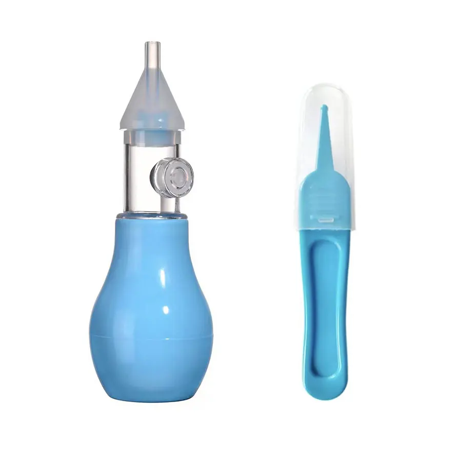 Portable Bpa Free Safety Vacuum Silicone Baby Nose Cleaner Baby Nasal Aspirator