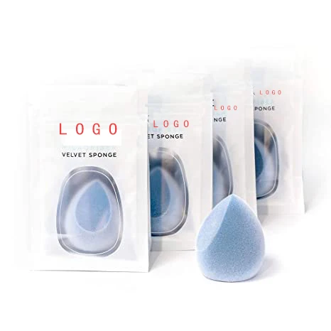 
Wholesale Make Up Sponges Dual Layer Microfiber Velvet Beauty Makeup Sponge Blender Micro Fiber Flocked Face Cosmetic 