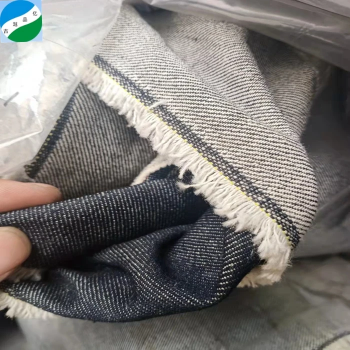 tessuto jeans  stock lot  rolls lowest prices organic 100 % cotton woven denim fabric for jeans types