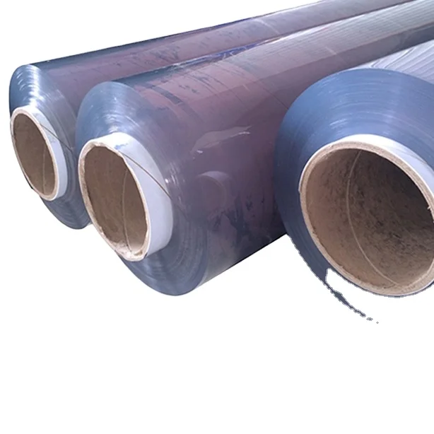 Fuxing Tiptop Soft Plastic Sheet Soft Super Clear Transparent Pvc Film Roll For Packaging pvc soft glass