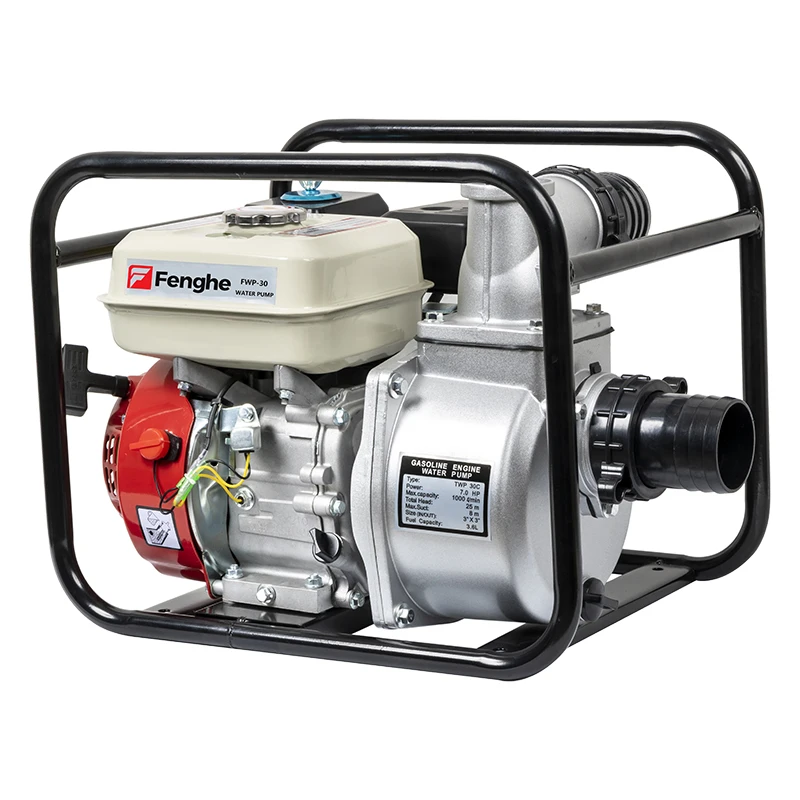 5hp 6.5HP 7HP бензиновый водяной насос