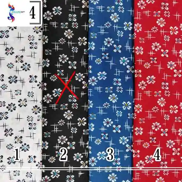 40s top beautiful flower patterns Wholesale 100% cotton poplin print ready goods stock fabric